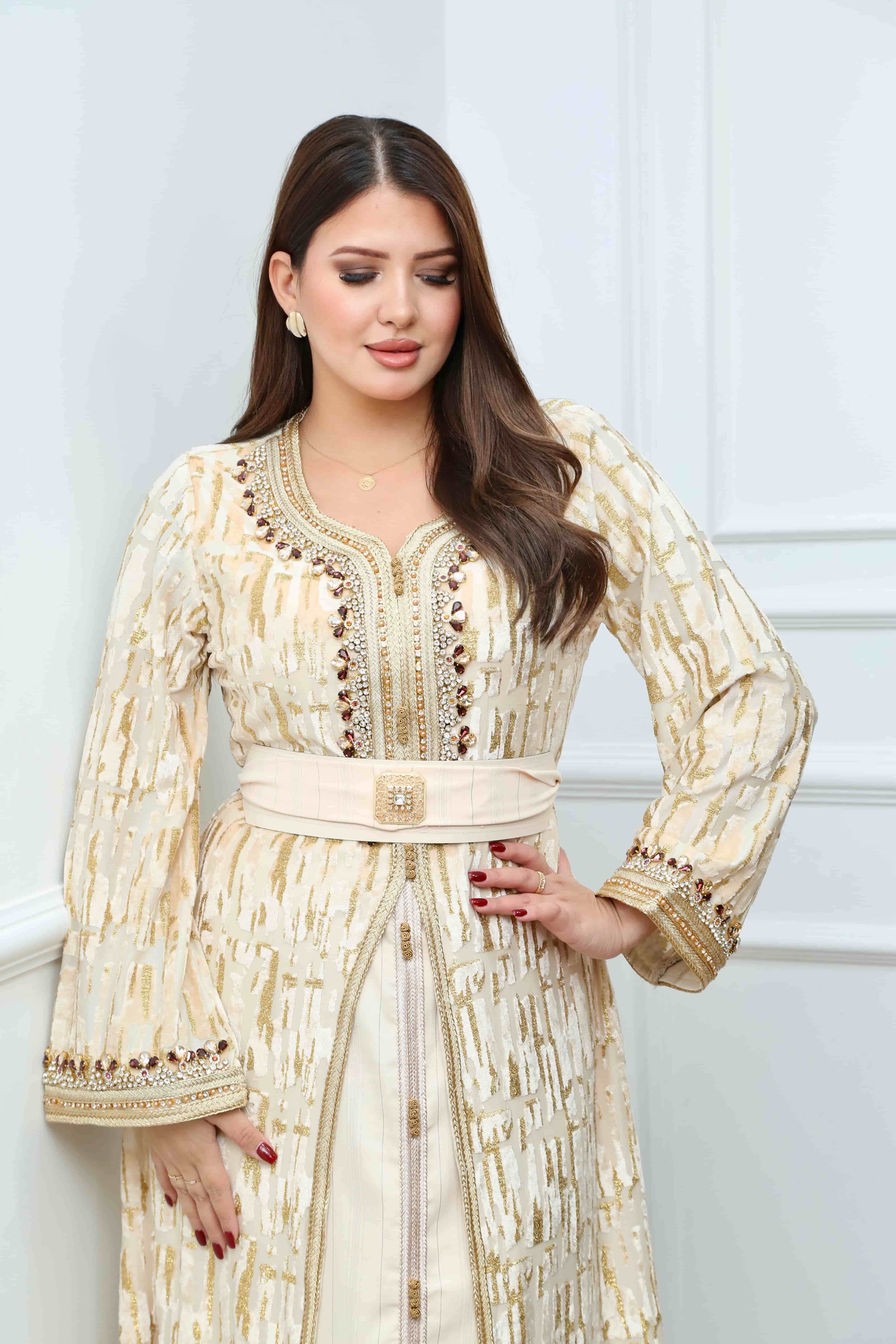 Kaftan 2 pieces katifa lahwa 781#