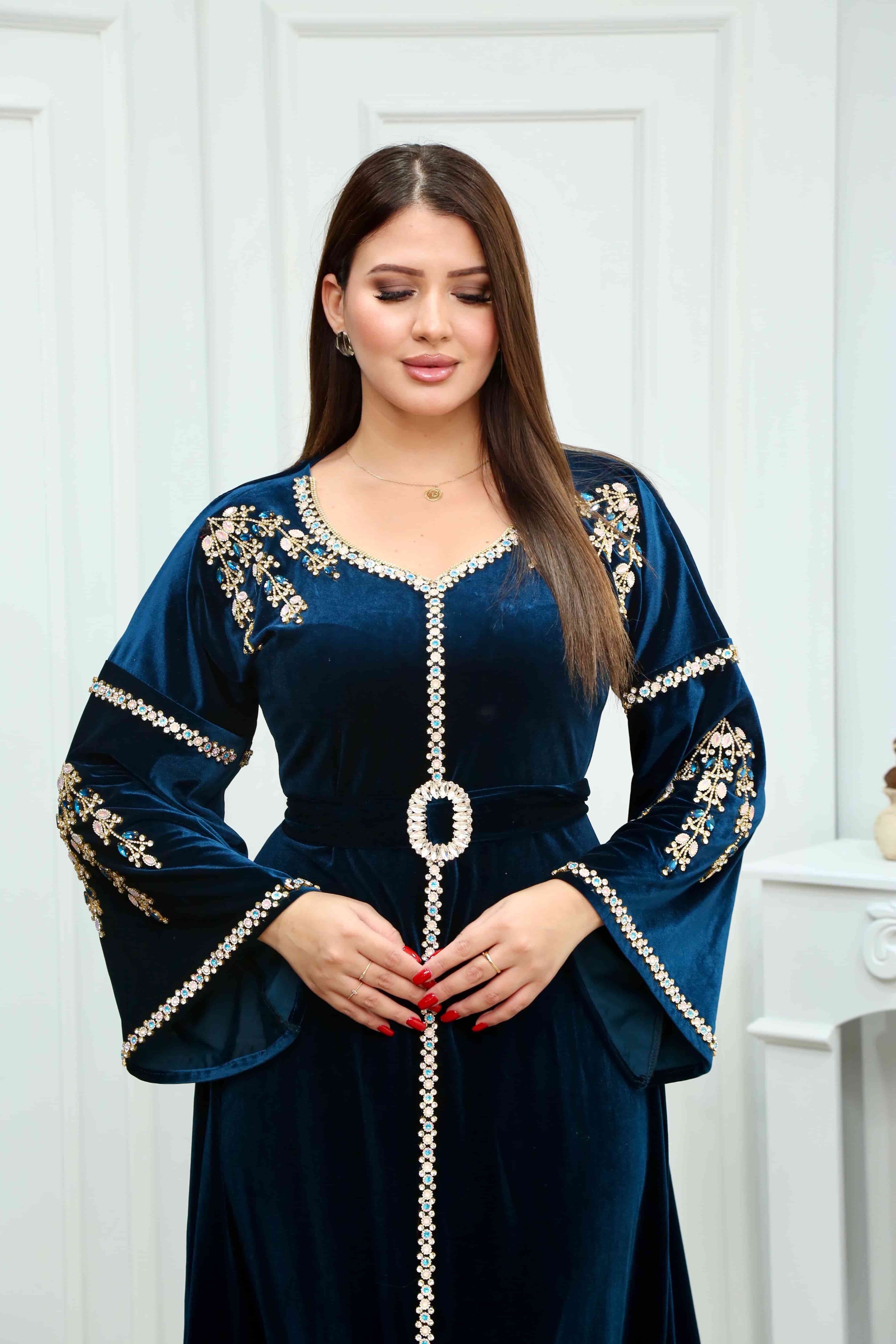 قندورة قطيفة (مونش جبلي) رقم 728