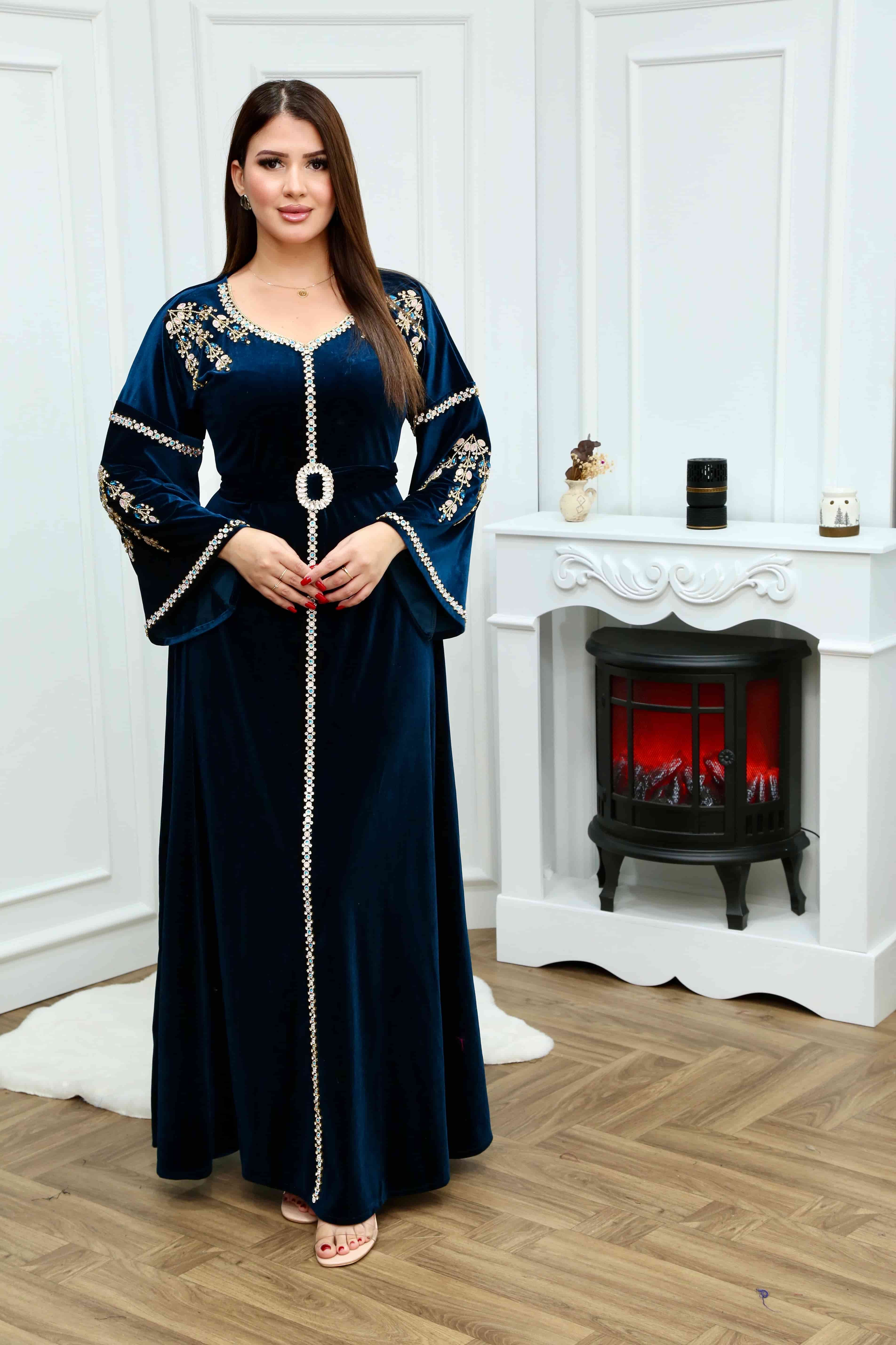 قندورة قطيفة (مونش جبلي) رقم 728