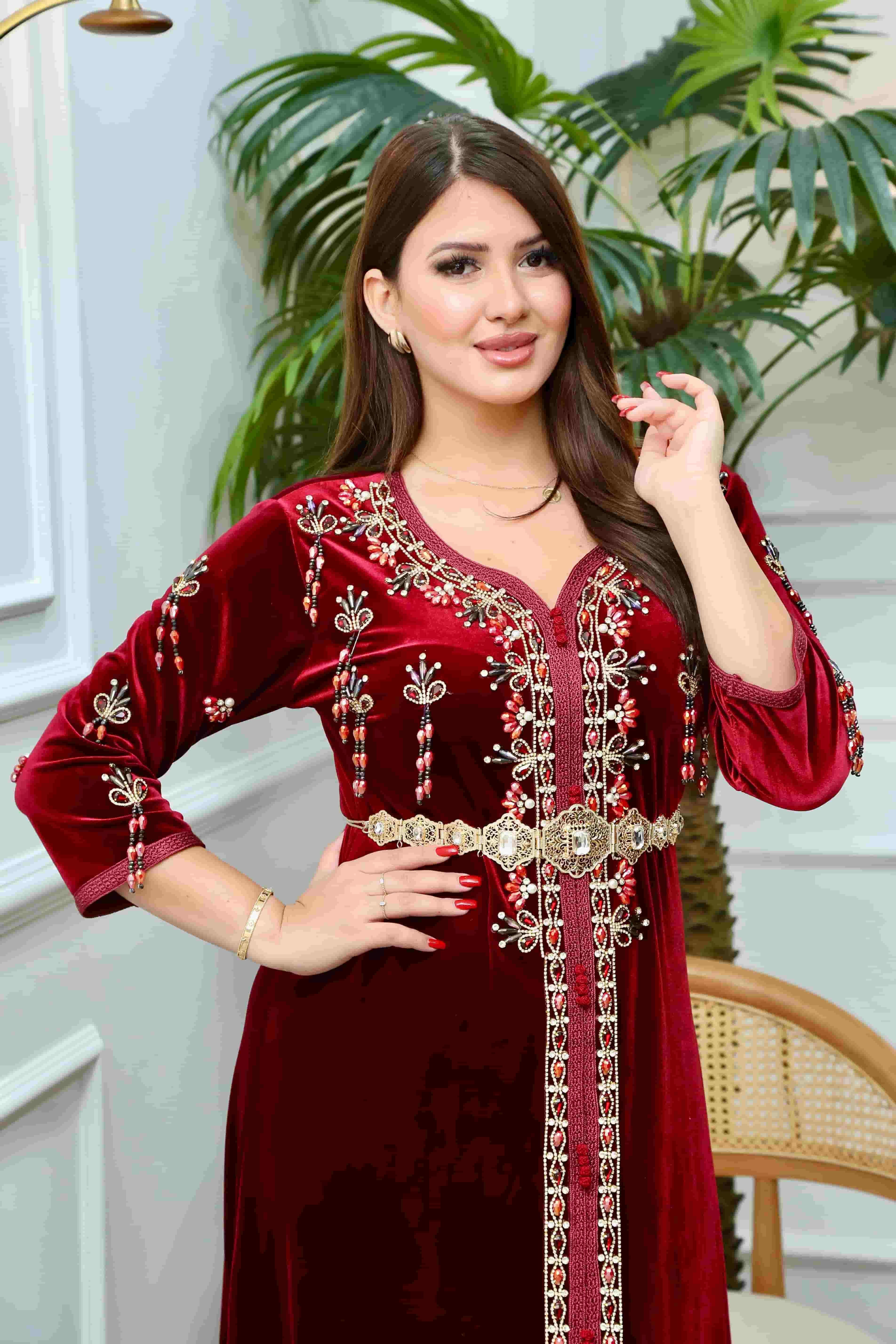 793 قفطان بقصة ايفازي رقم