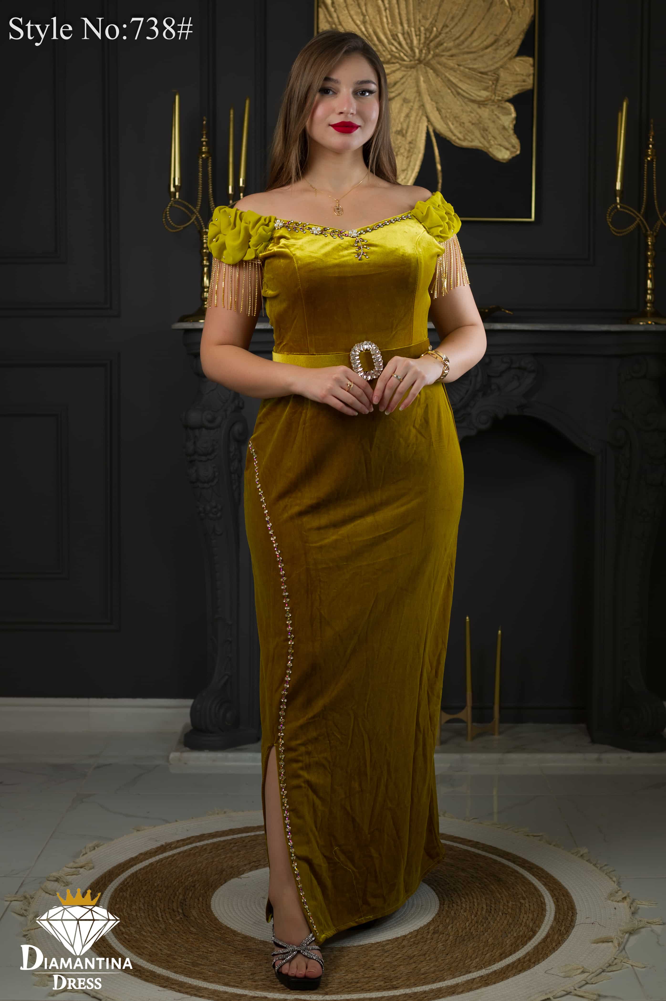 Robe de soirée 738#