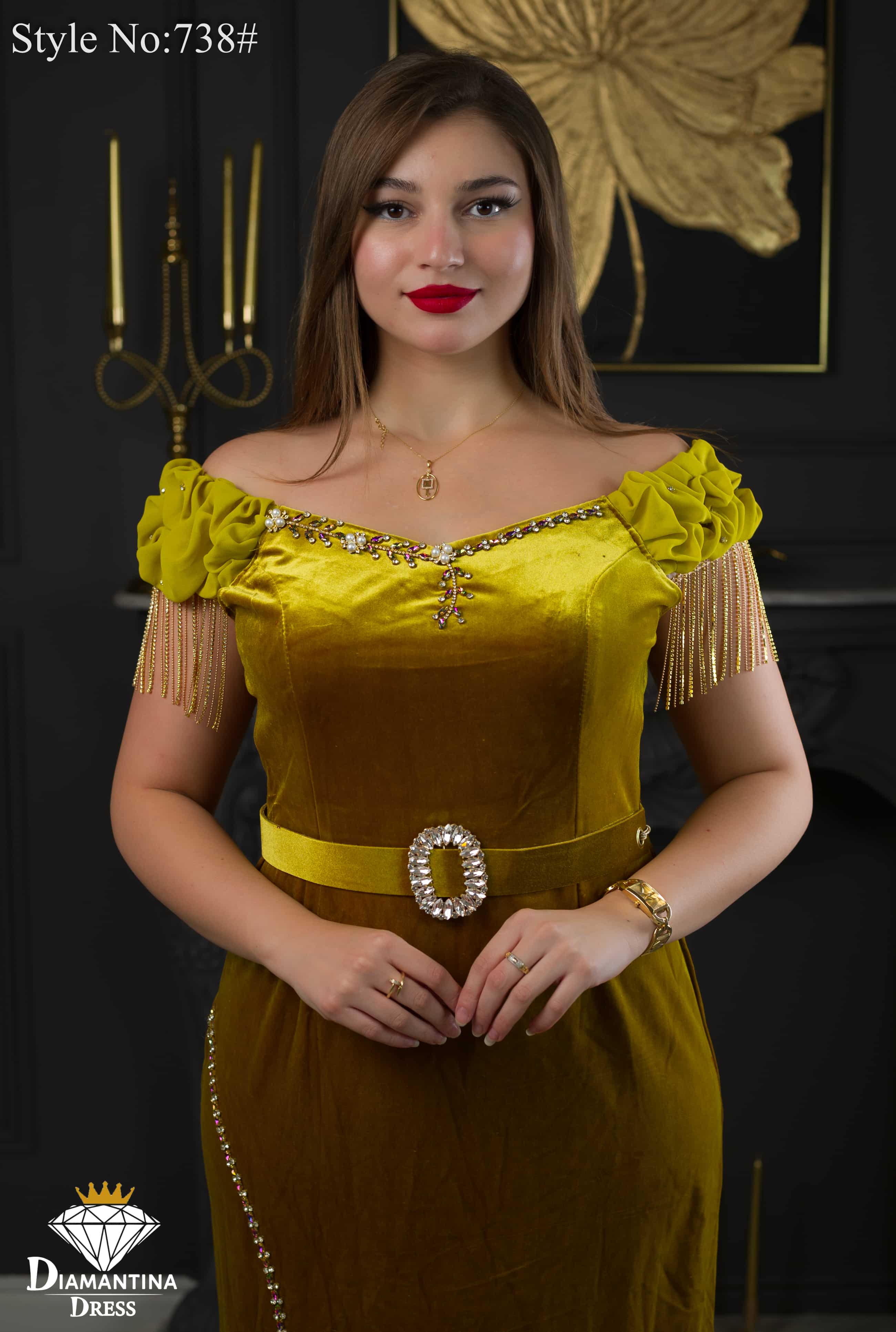 Robe de soirée 738#