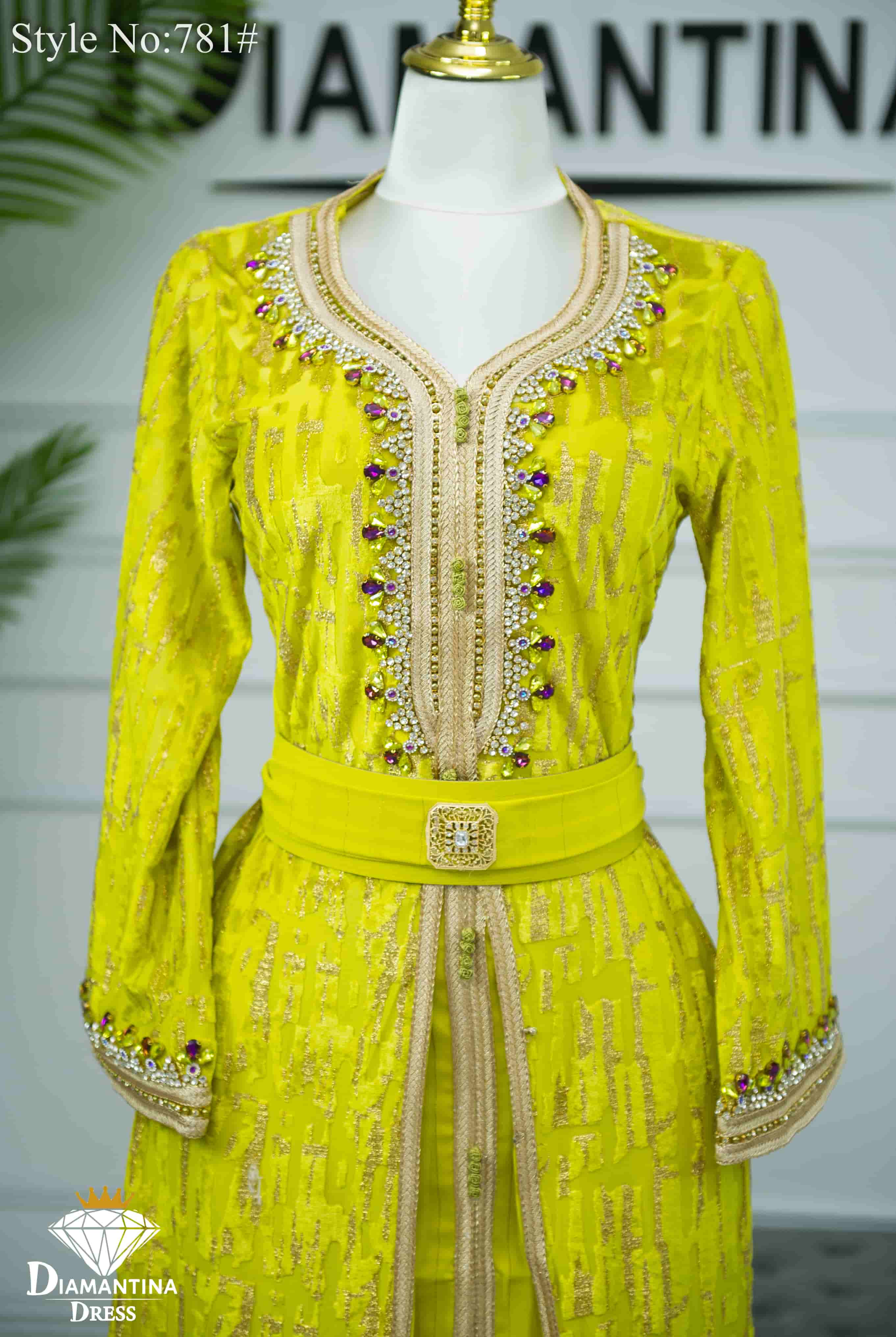 Kaftan 2 pieces katifa lahwa 781#