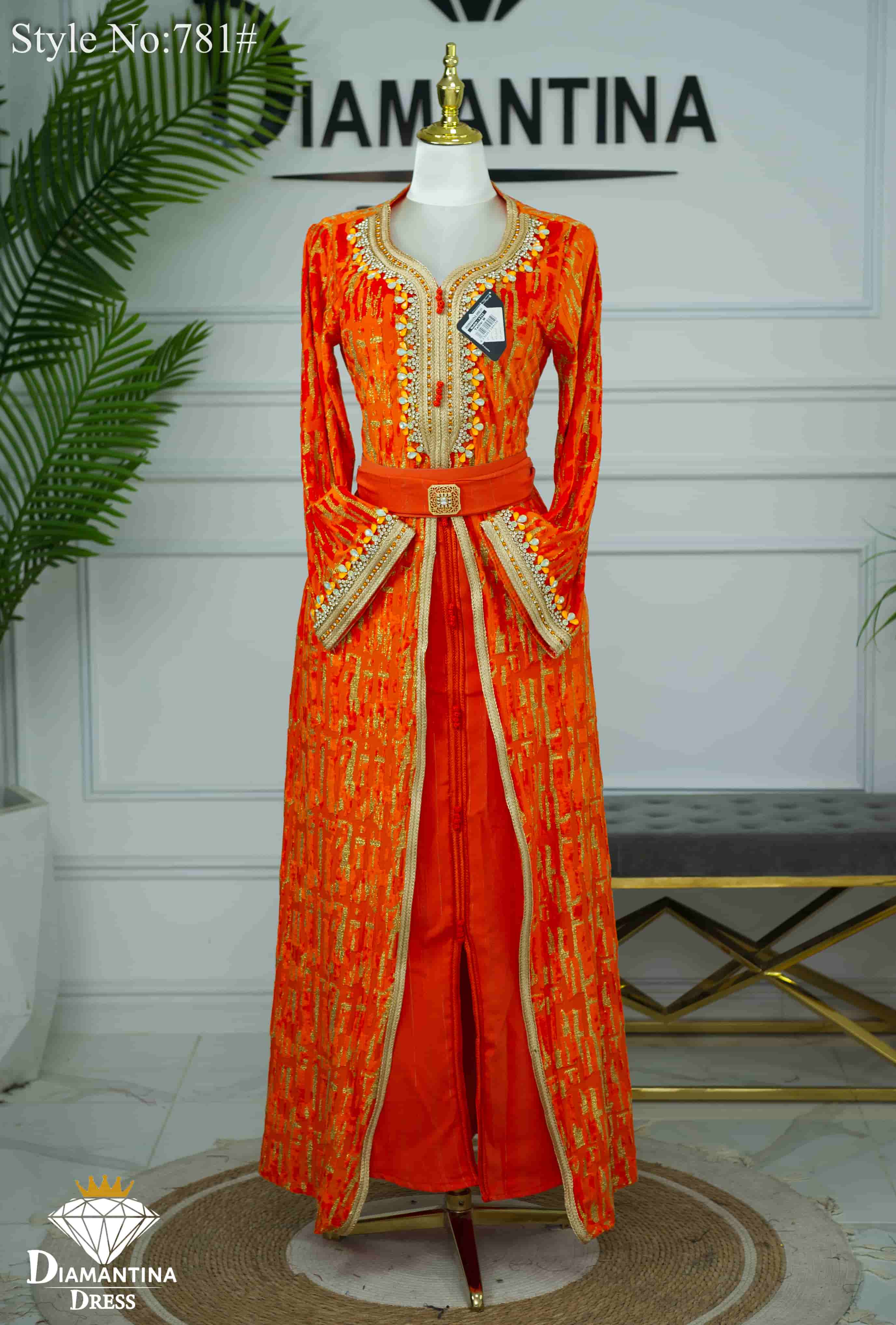 Kaftan 2 pieces katifa lahwa 781#