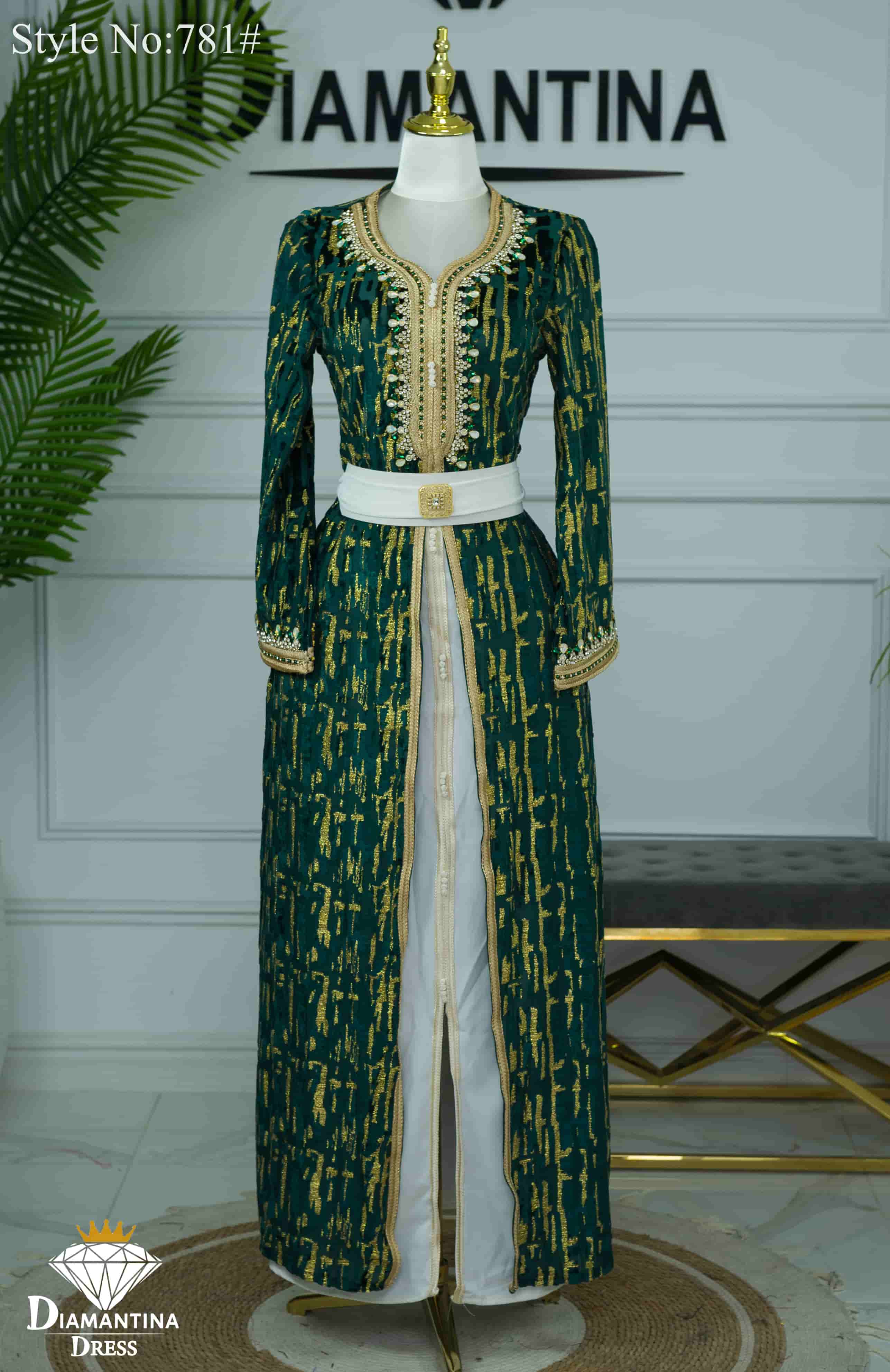 Kaftan 2 pieces katifa lahwa 781#