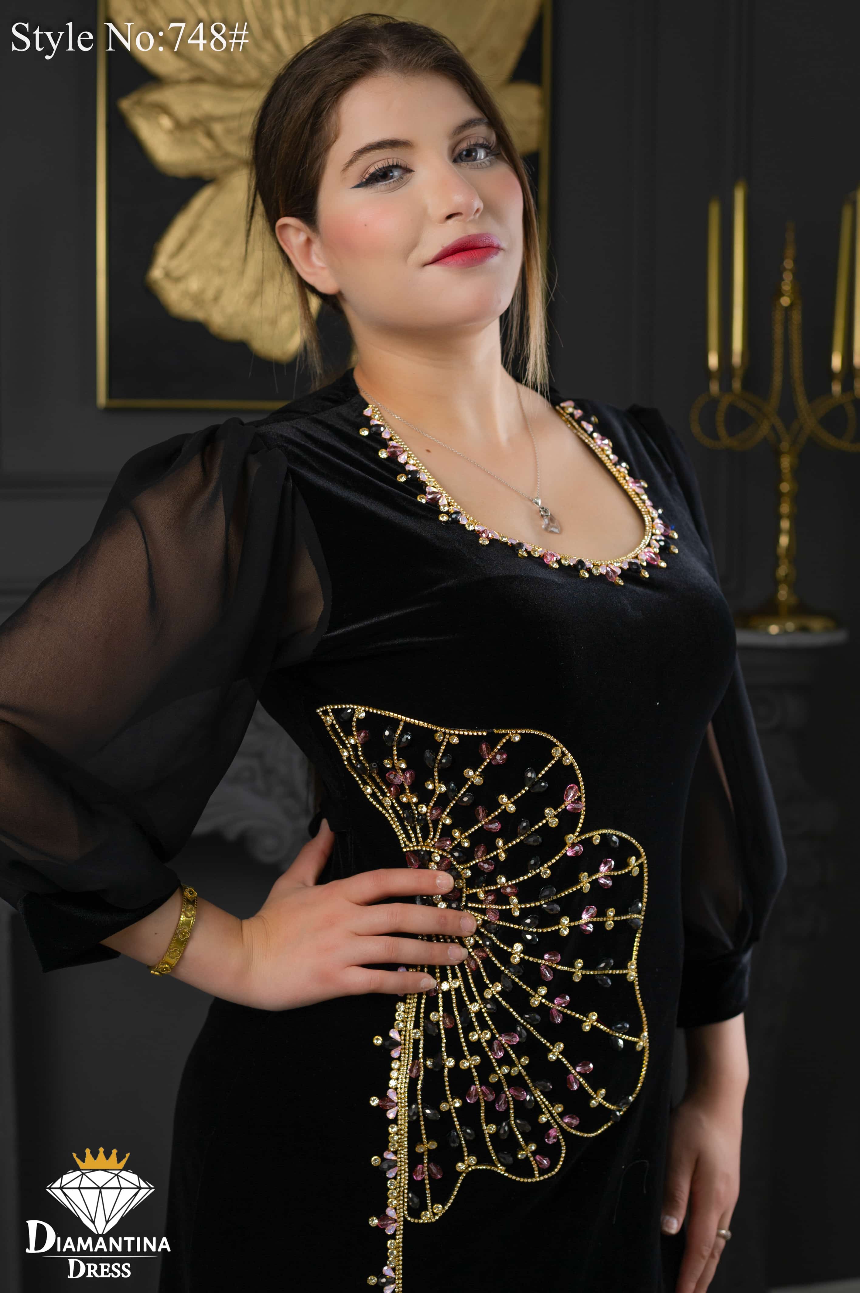 Robe fleur de chic 748#