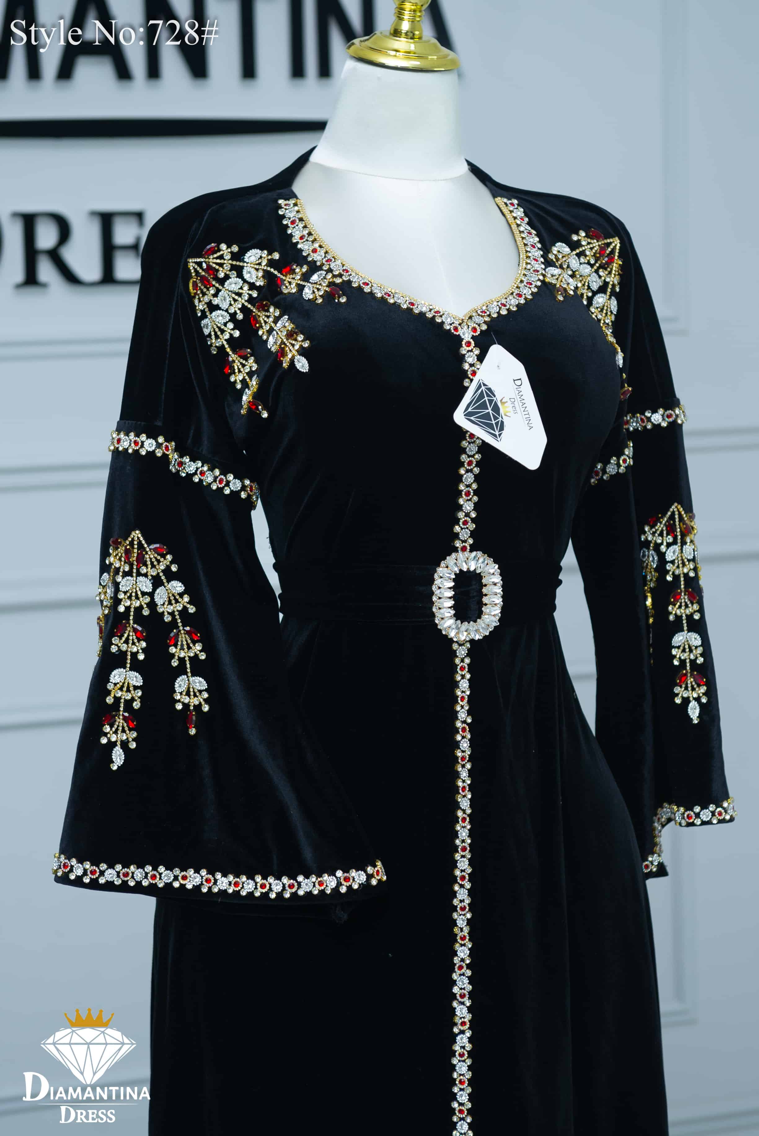 قندورة قطيفة (مونش جبلي) رقم 728