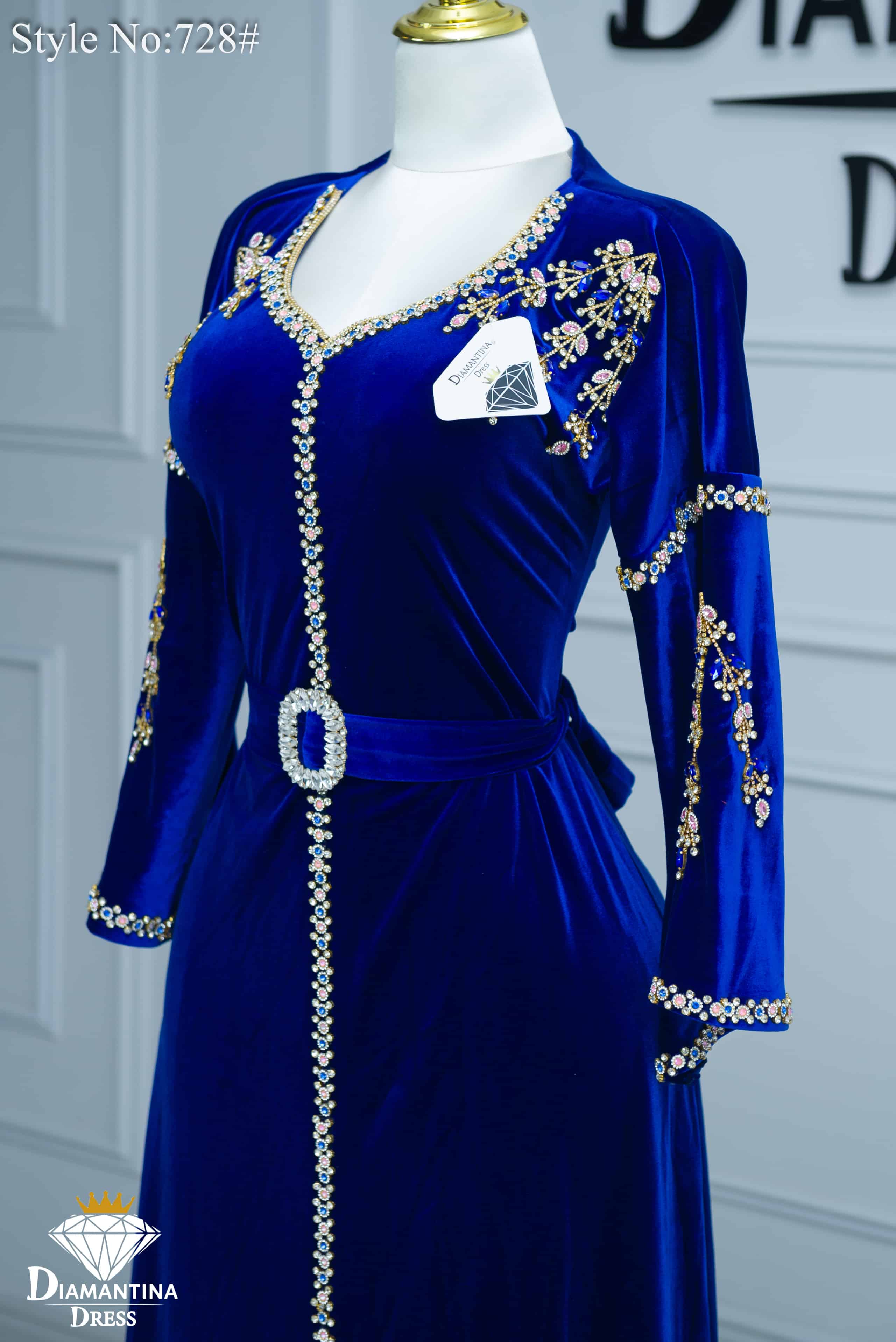 قندورة قطيفة (مونش جبلي) رقم 728