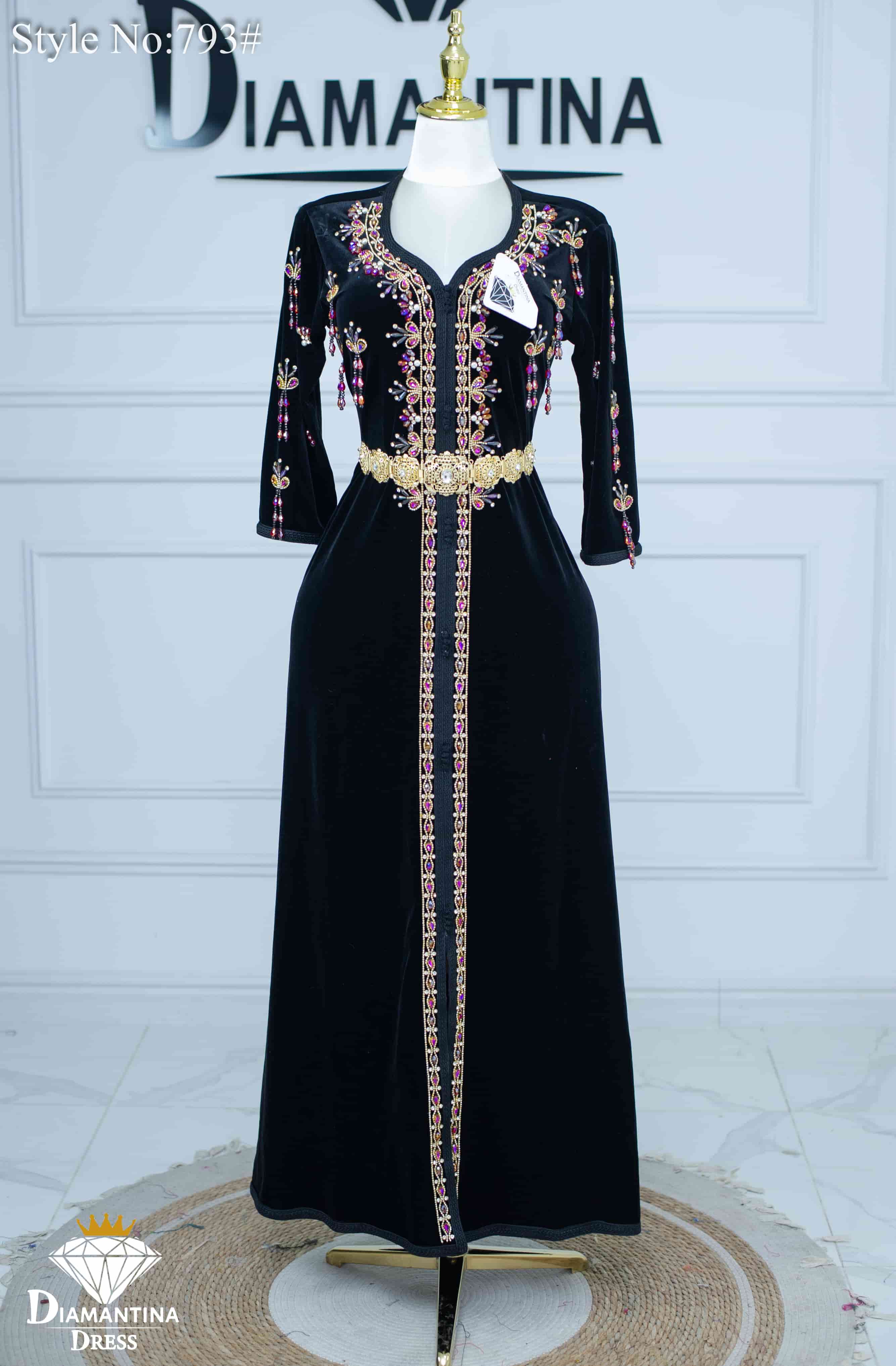 793 قفطان بقصة ايفازي رقم