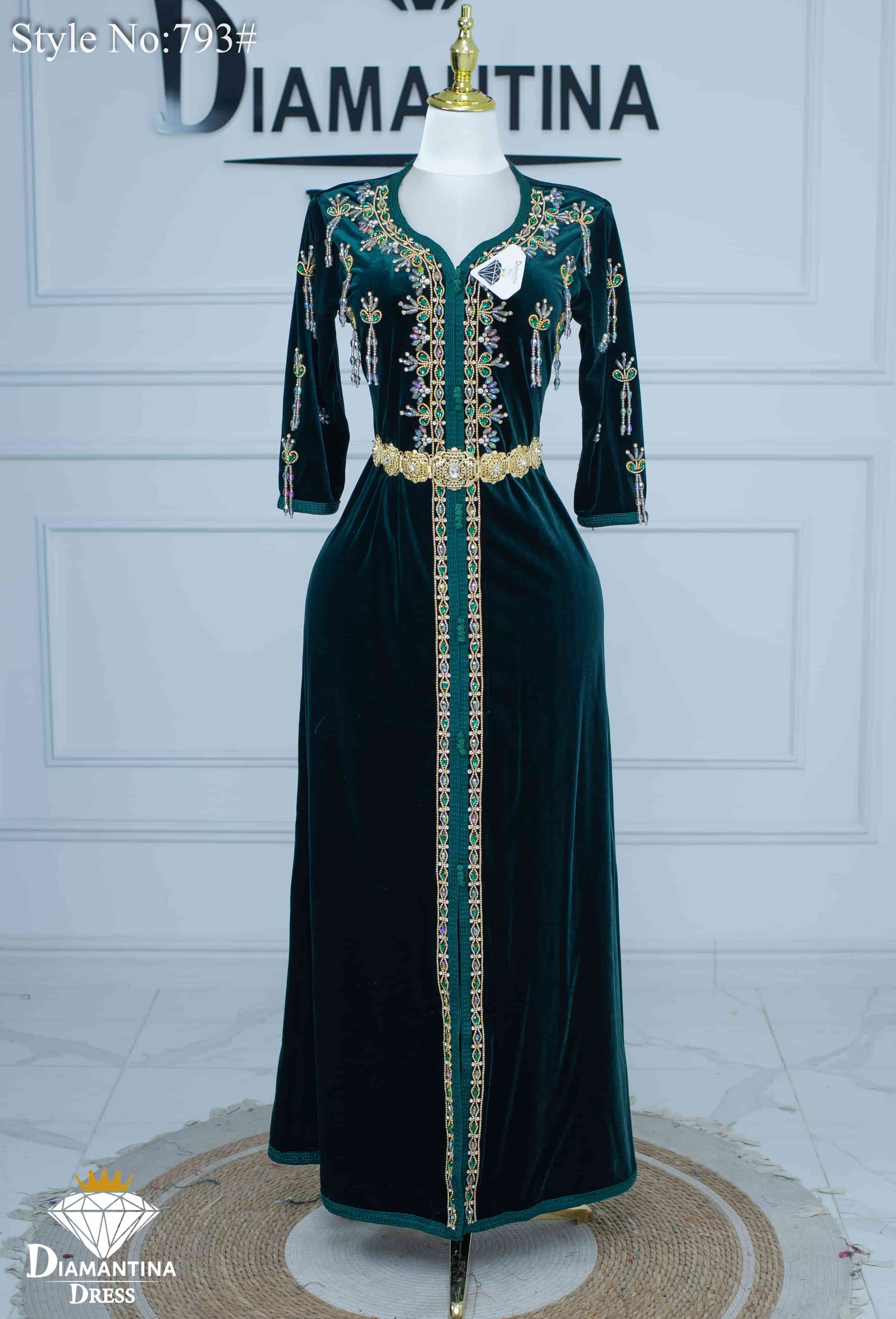 793 قفطان بقصة ايفازي رقم