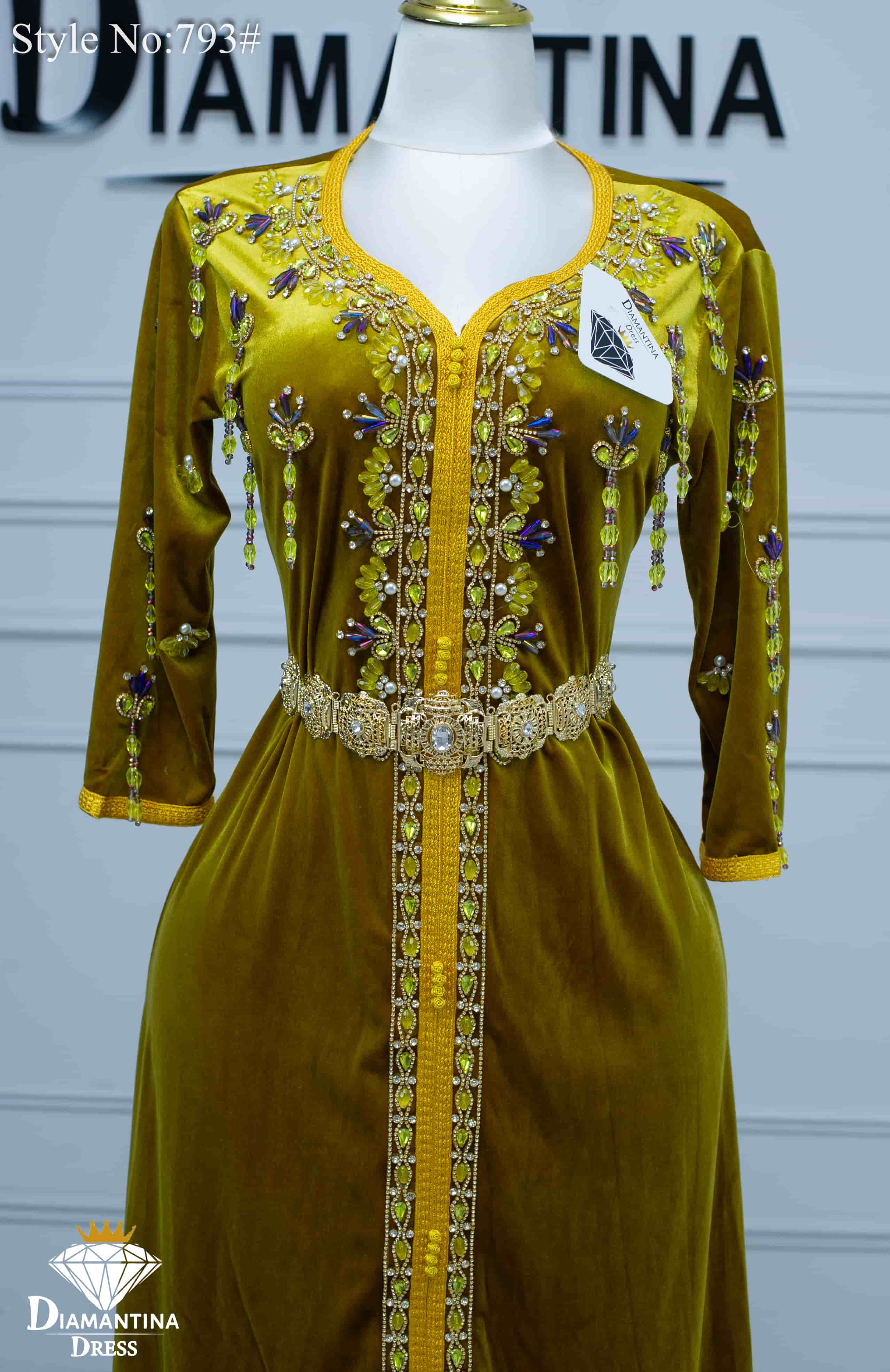 793 قفطان بقصة ايفازي رقم