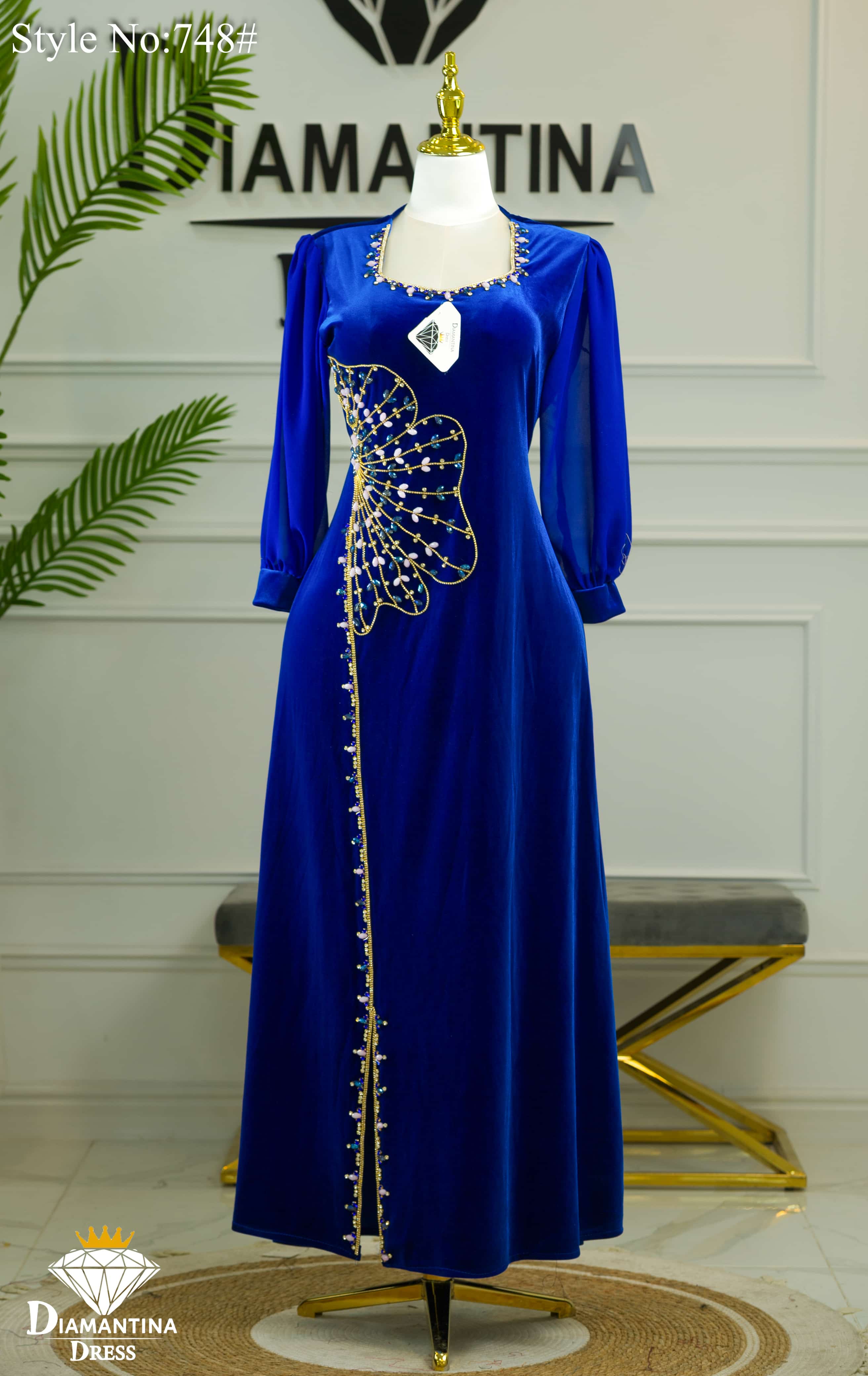 Robe fleur de chic 748#