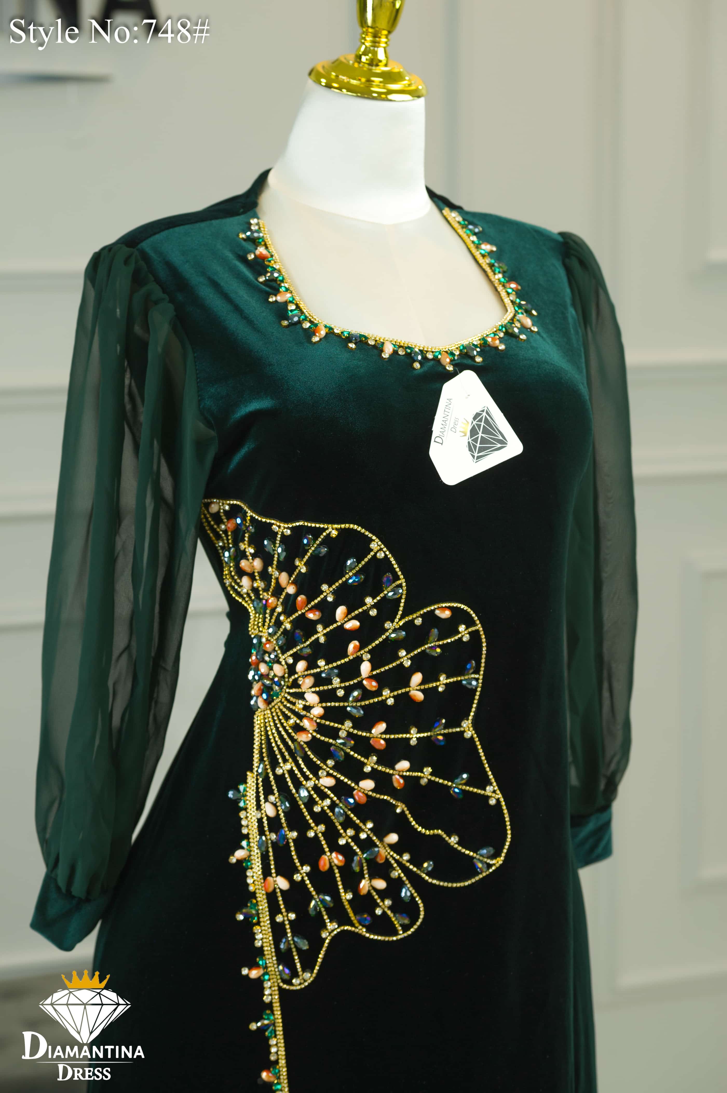 Robe fleur de chic 748#