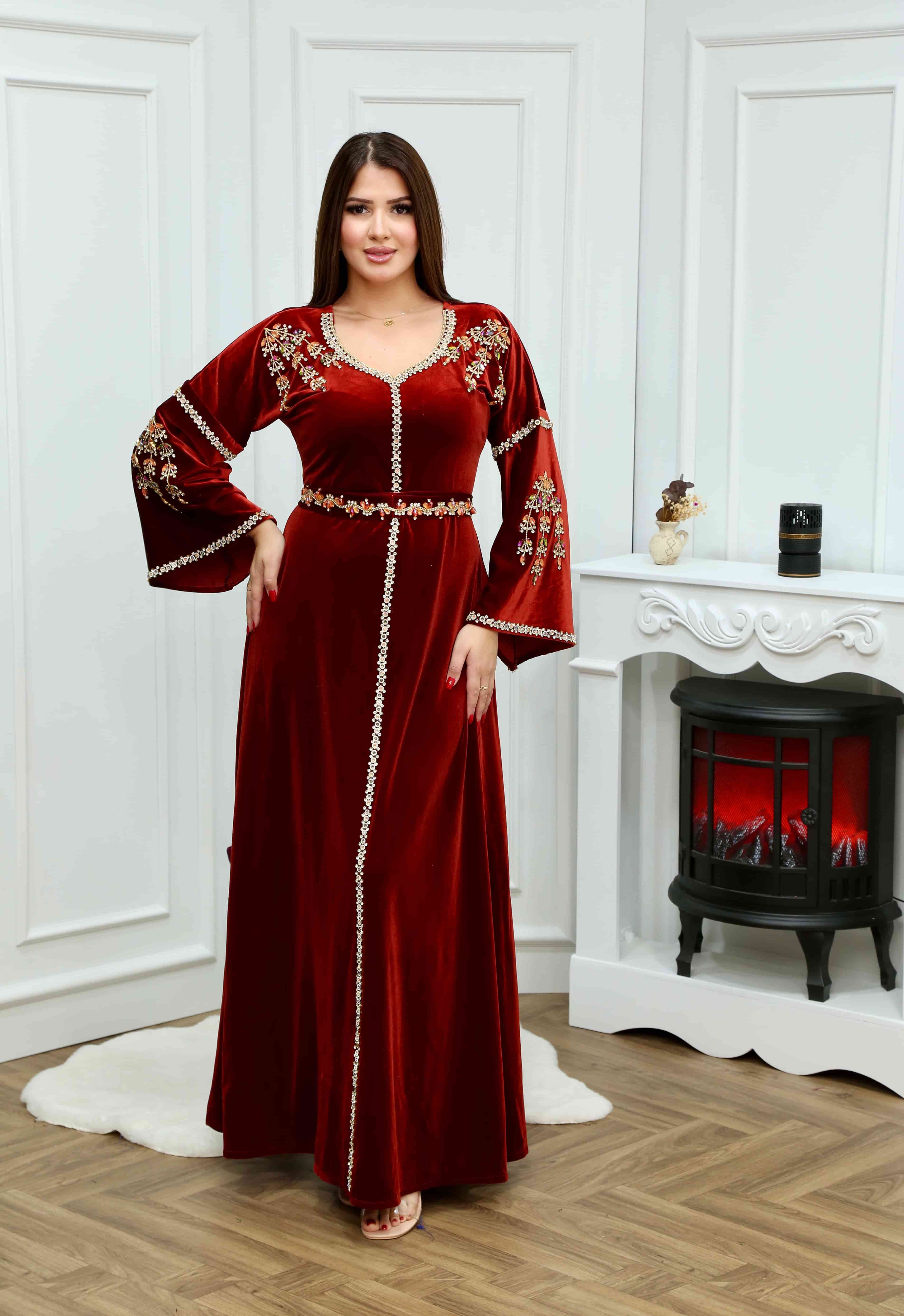 Gandoura évasé + manch djebli 728