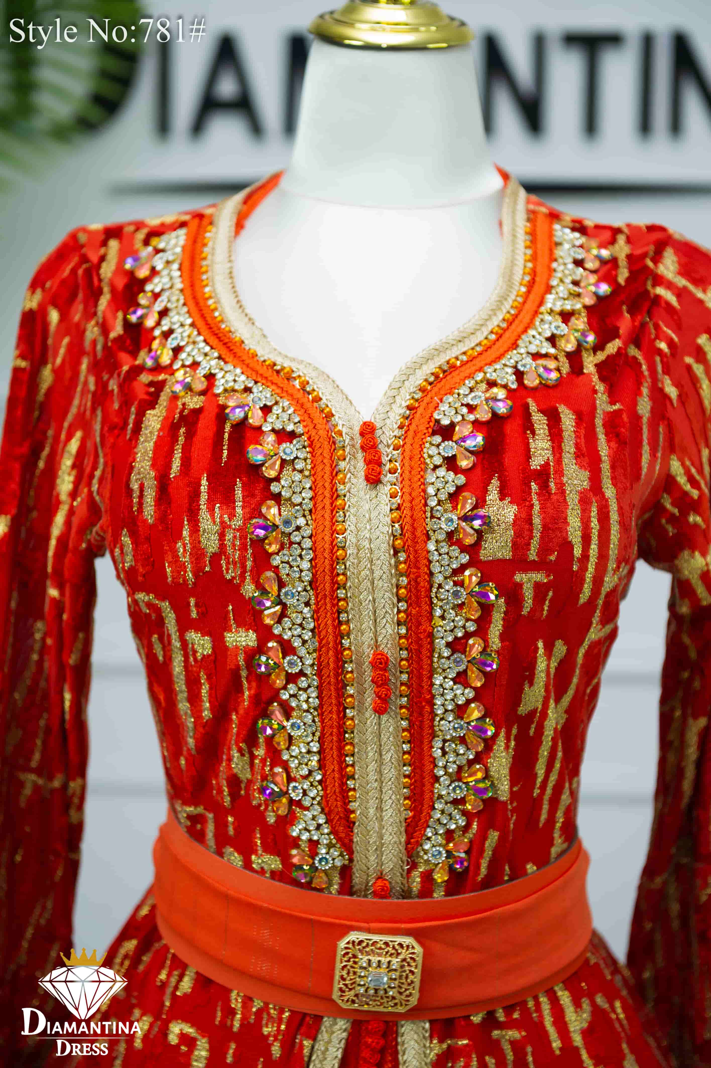 Kaftan 2 pieces katifa lahwa 781#