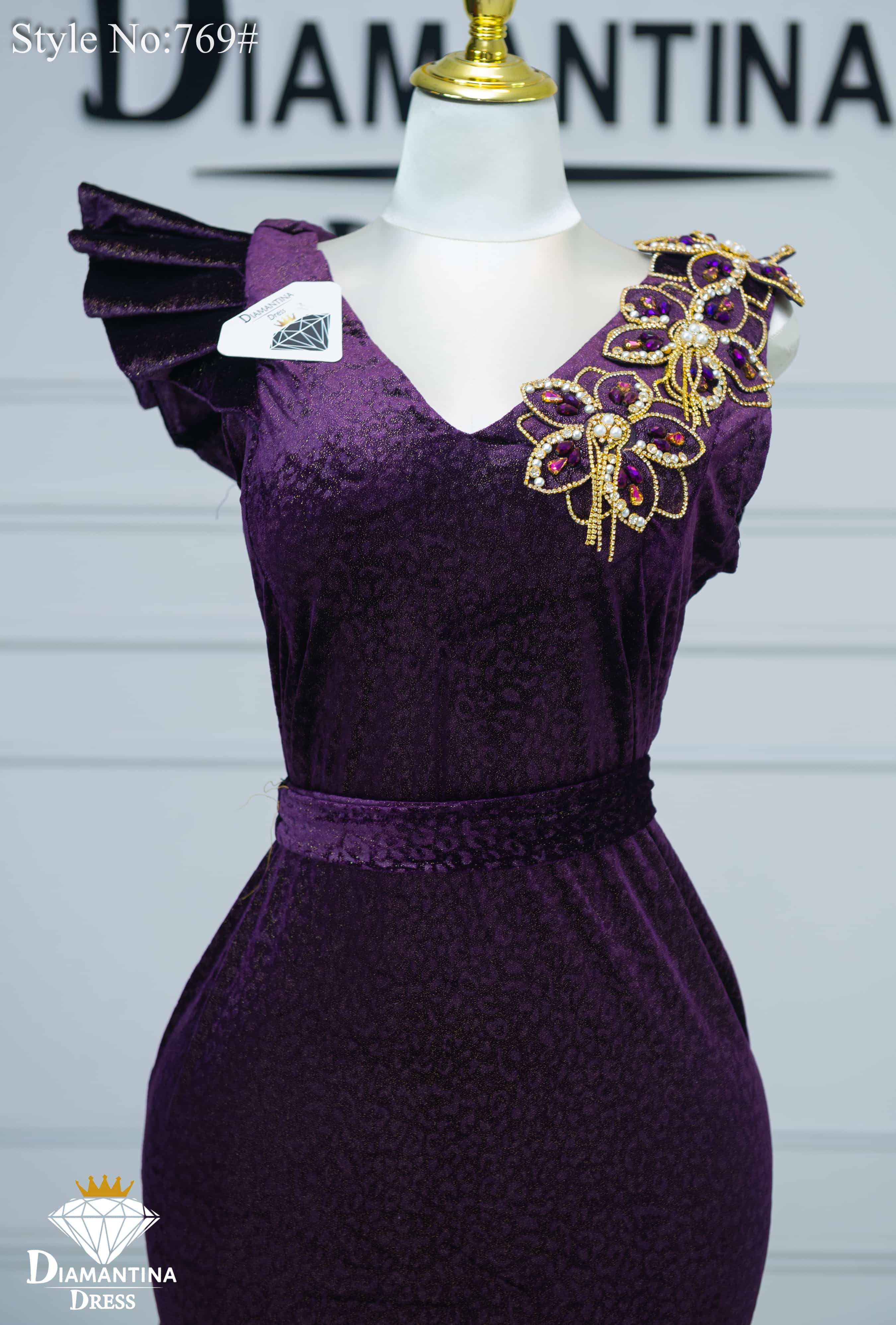 Robe de soirée 769#