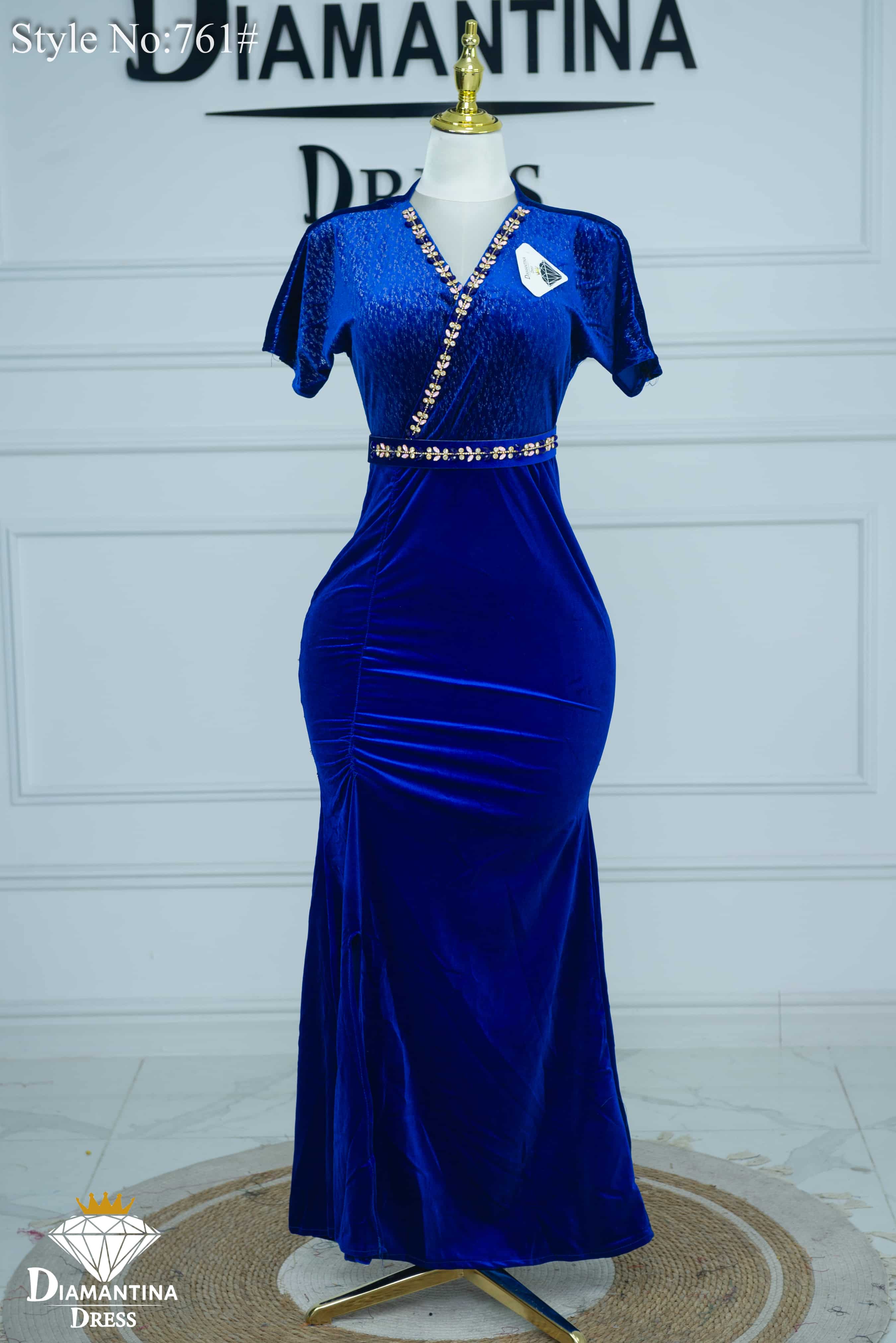 Robe cach-coeur soirée 761#