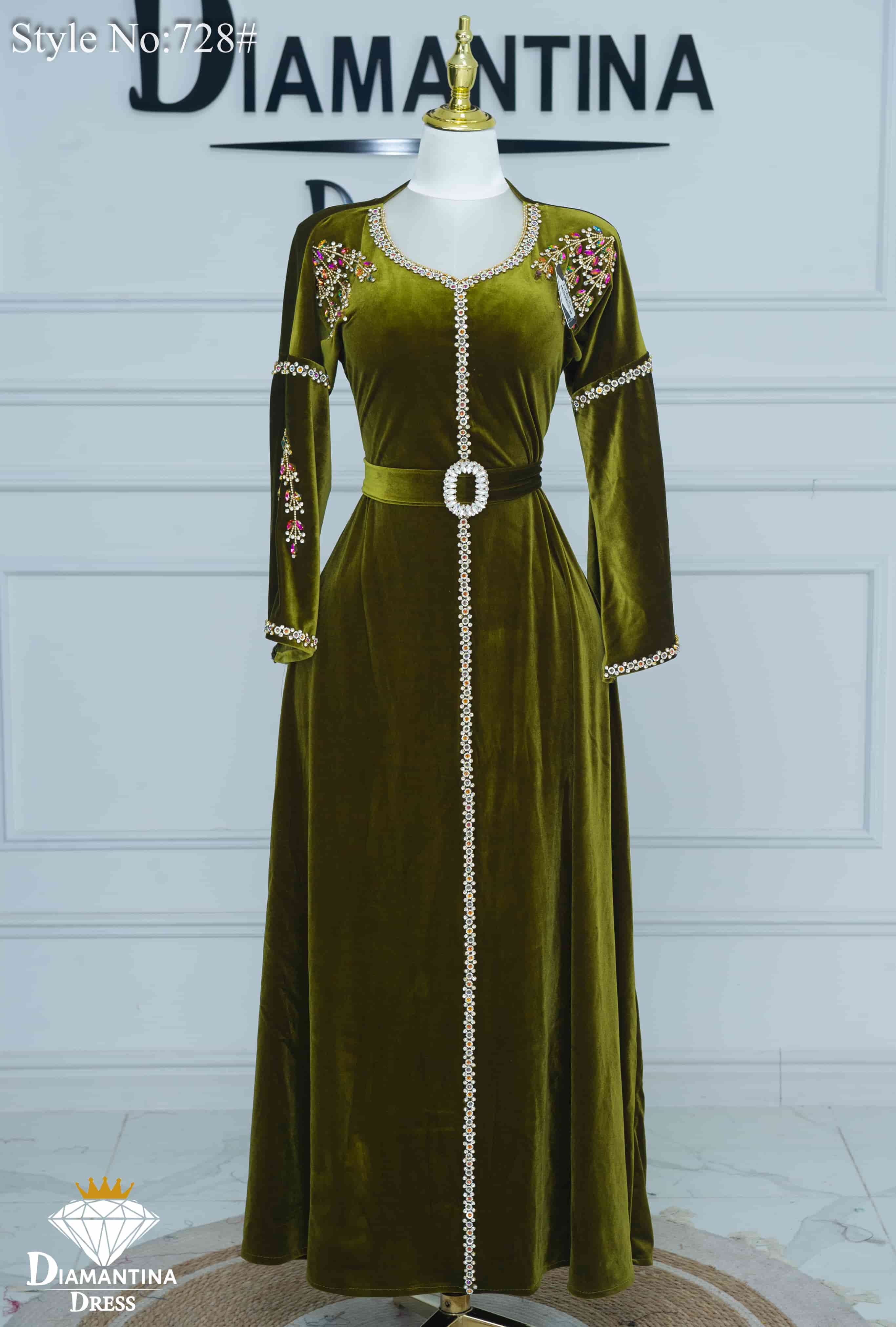 Gandoura évasé + manch djebli 728