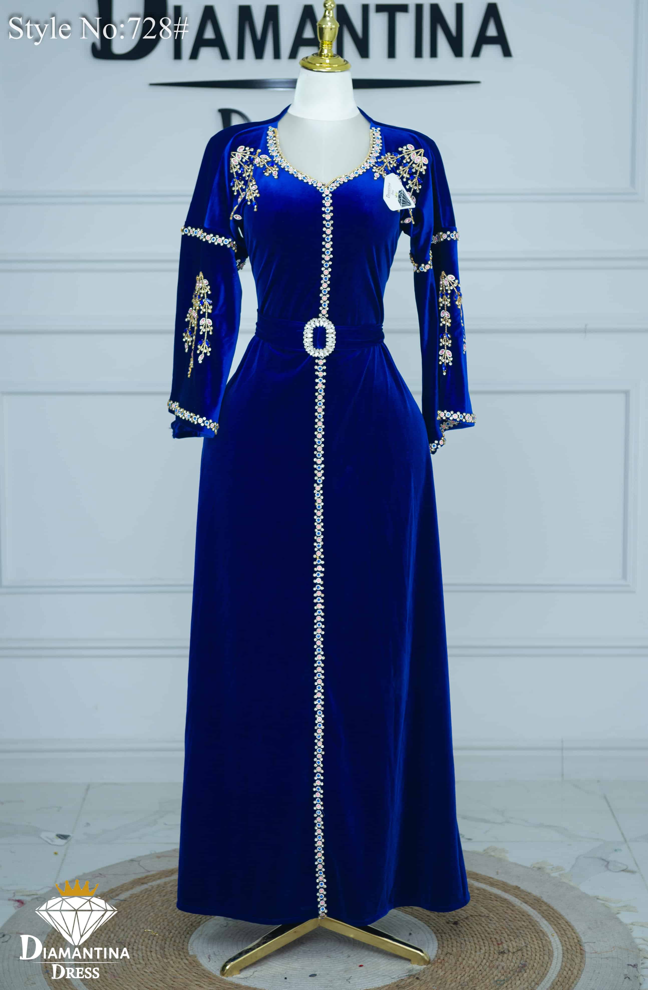 Gandoura évasé + manch djebli 728