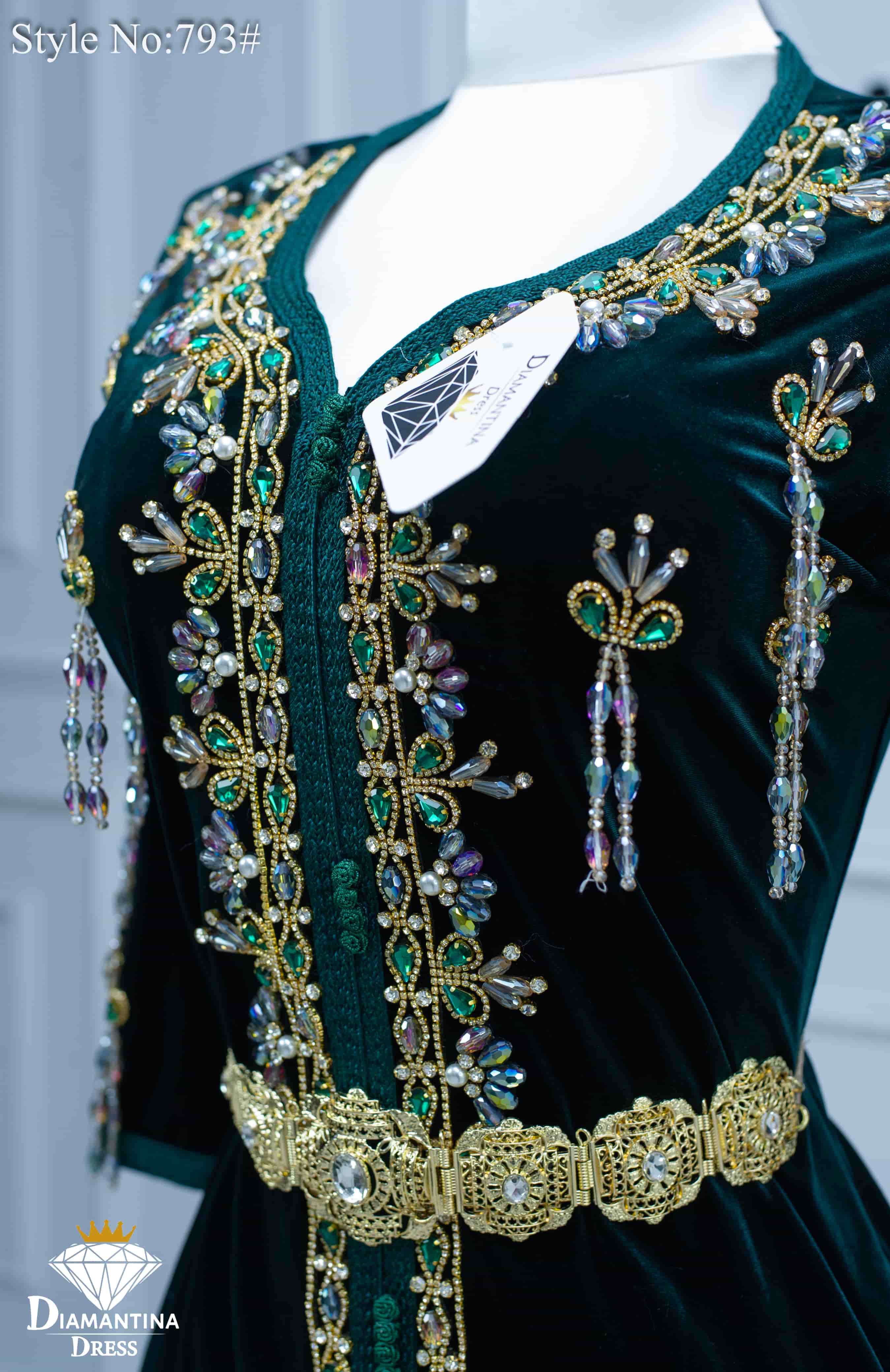 793 قفطان بقصة ايفازي رقم