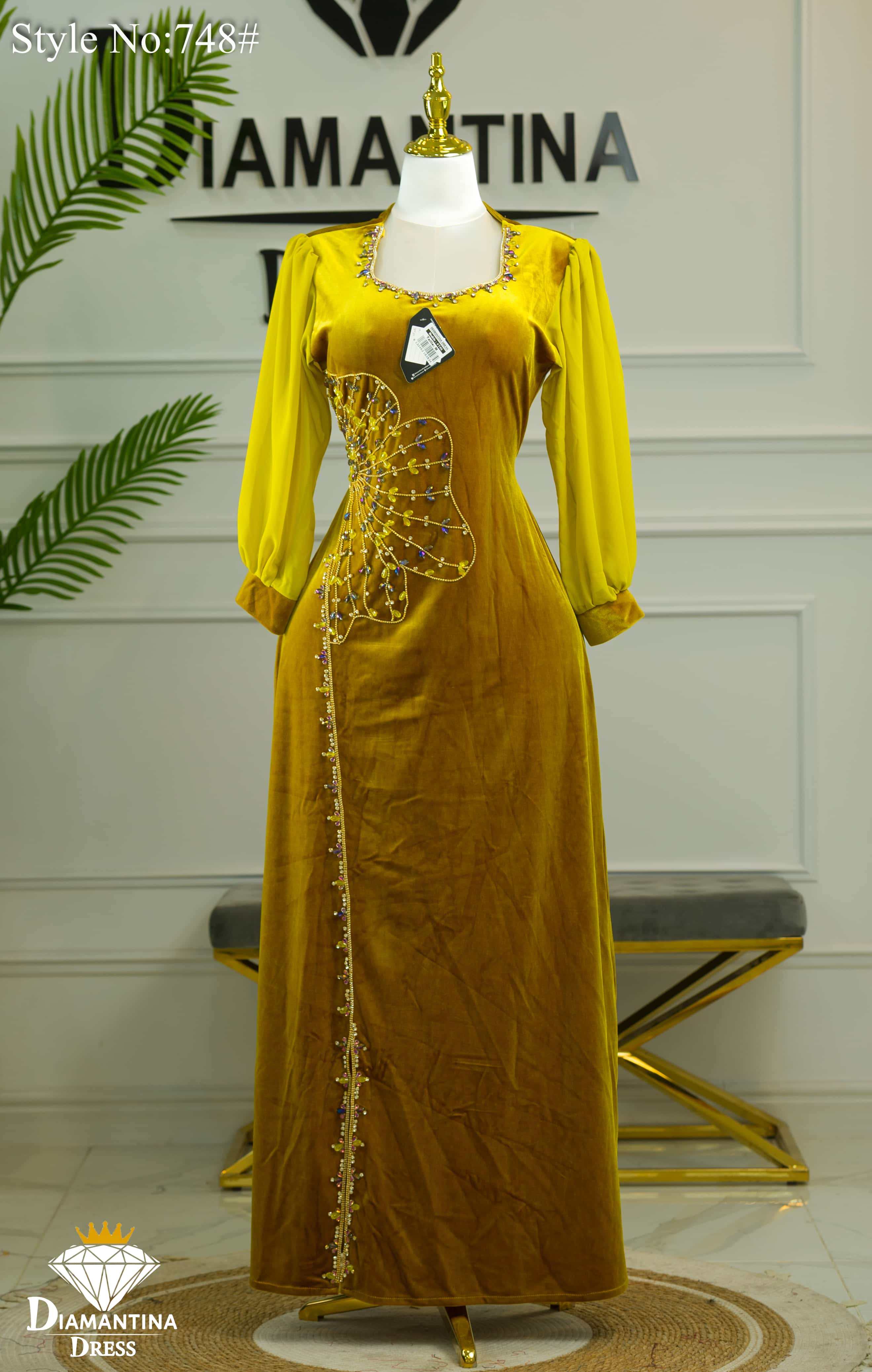 Robe fleur de chic 748#