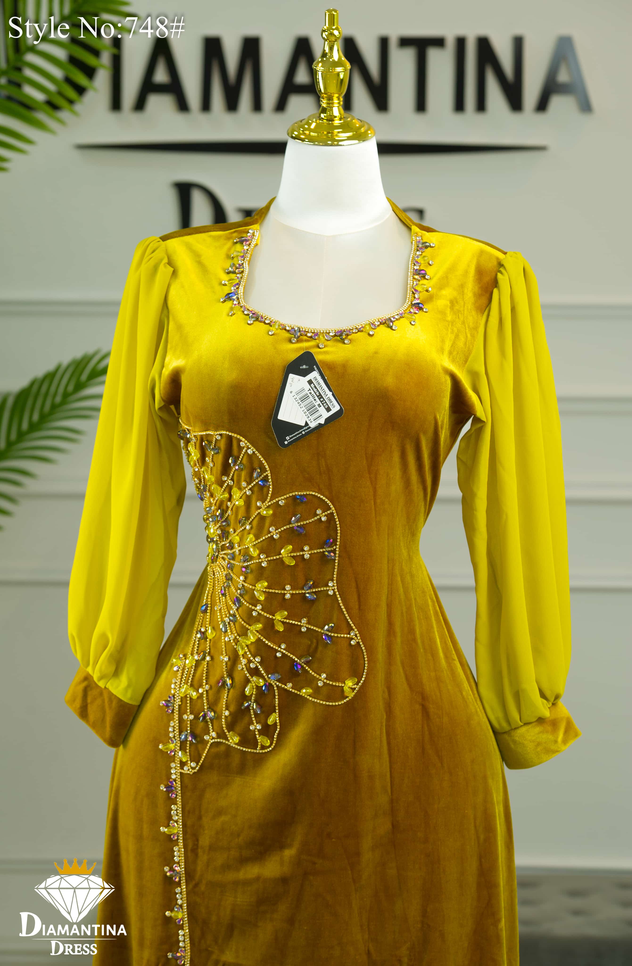 Robe fleur de chic 748#